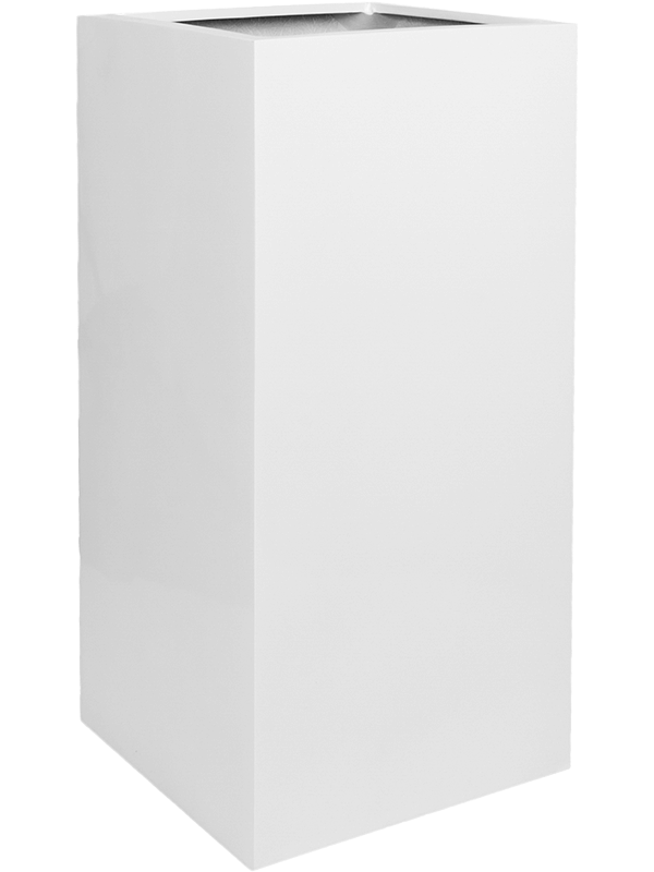 [5160] FIBERSTONE - BOUVY L GLOSSY WHITE 80X40X40