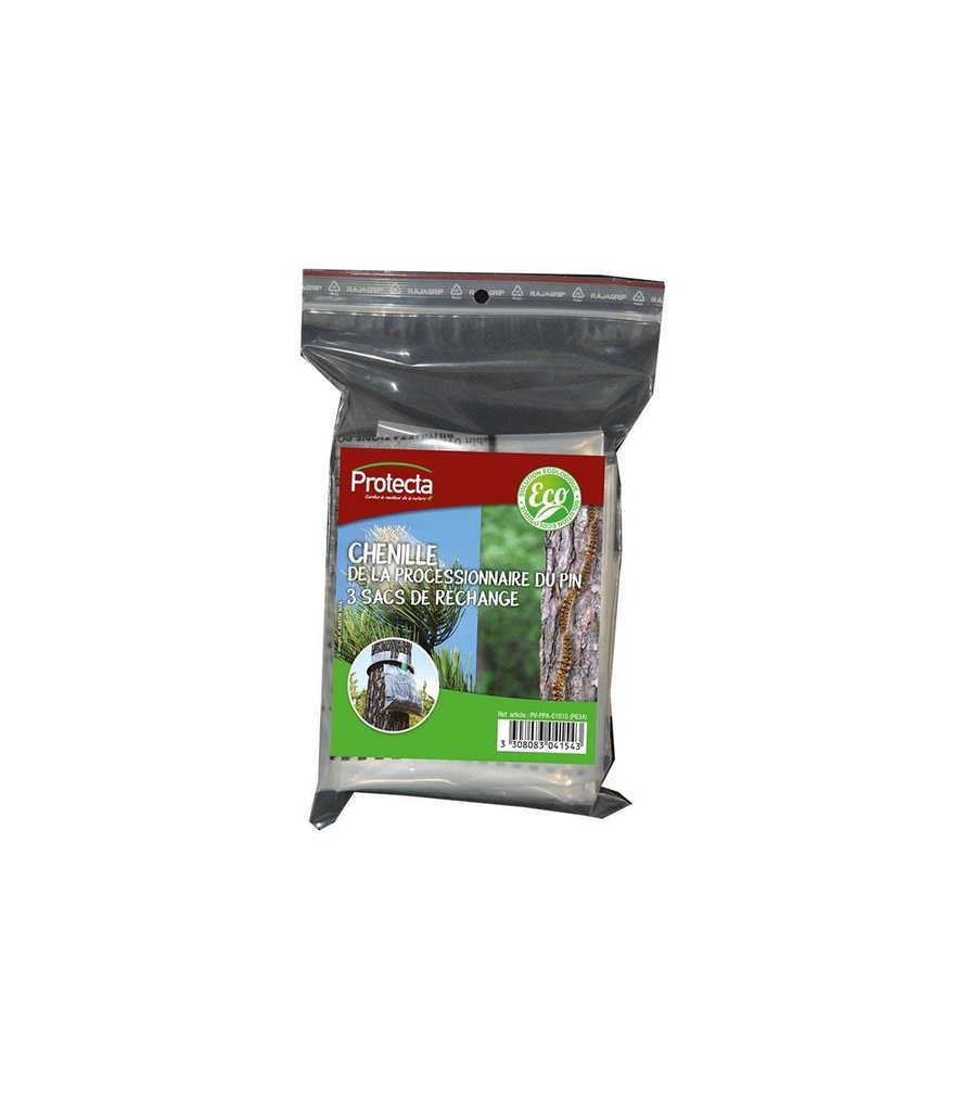 SAC RECHANGE PIEGE PROCESSIONNAIRE - LOT DE 3