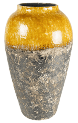 [9798] POT LINDY OCHRE C28 50
