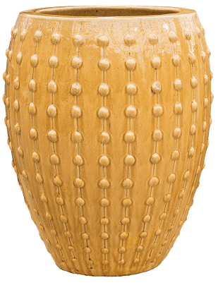 [9795] POT LAOS OCHRE C54 67