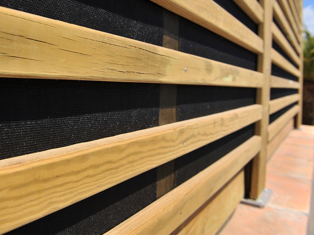 [7508] MADRIER RABOTE MARRON 145X45X400